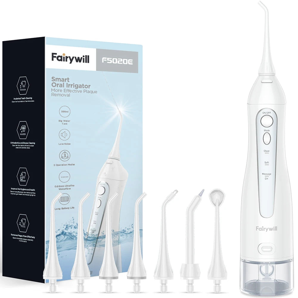 Portable Cordless Water Flosser for Deep Teeth Cleaning - 16