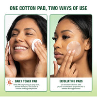 Brightening Toning Face Pads for Radiant Skin