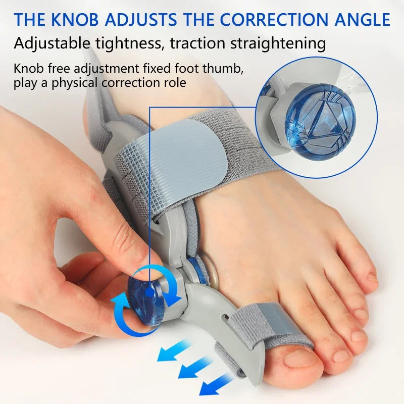 Adjustable Bunion Corrector and Toe Straightener for Pain Relief - 4