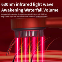Electric Red Light Scalp Massager for Hair Growth