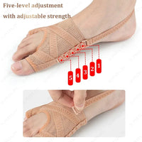 Adjustable Bunion Corrector and Toe Straightener
