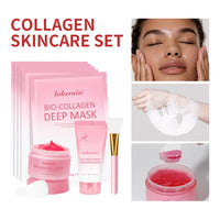 Collagen Hydrating Face Skincare Set for Radiant Skin
