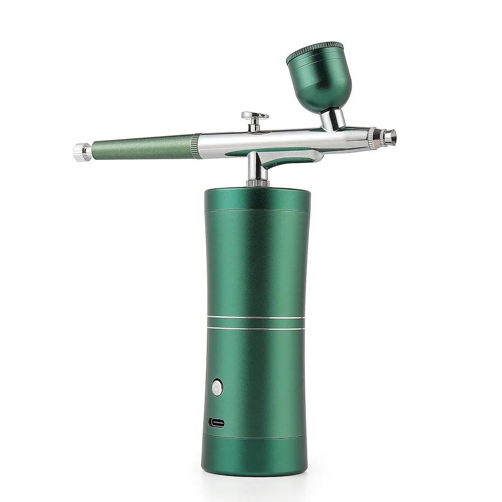 Portable Mini Airbrush Kit for Nail Art and Makeup - 24