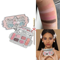 6-Color Swan Ballet Eyeshadow Palette
