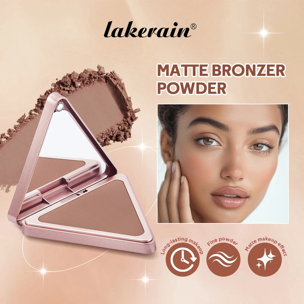 Matte Bronzer Powder for Natural Sculpted Look - 1