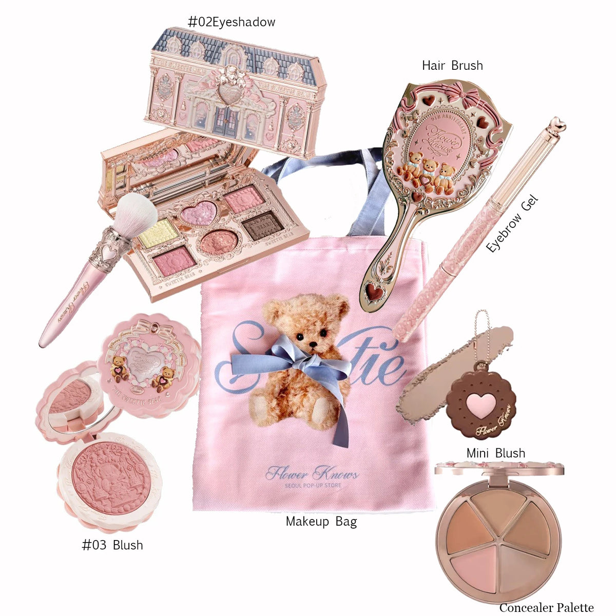 Complete Professional Makeup Collection Set