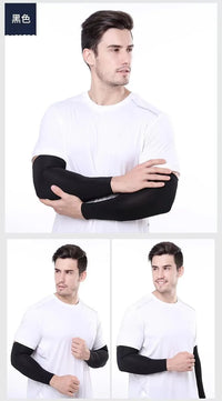 UV Protection Cooling Arm Sleeves for Sports and Outdoor Activities