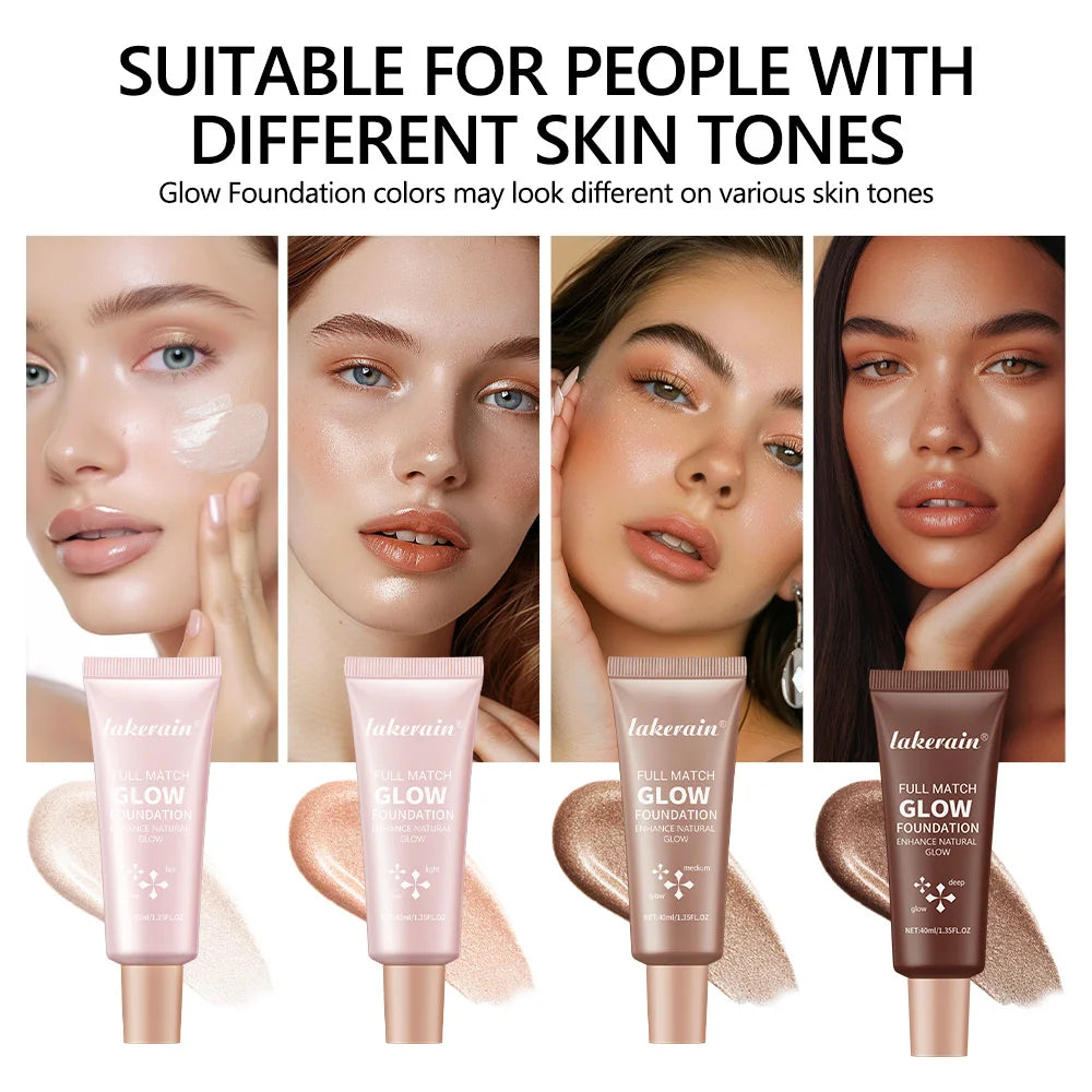 Radiant Liquid Glow Foundation and Highlighter - 1