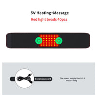 Red Light Therapy Waist Heating Belt for Lumbar Relief