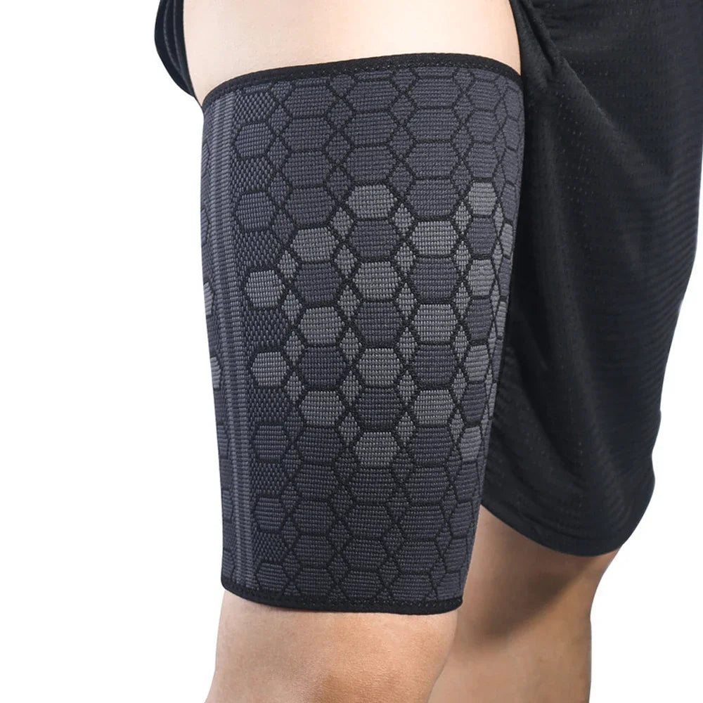 Thigh Compression Sleeve for Muscle Support and Pain Relief - 14