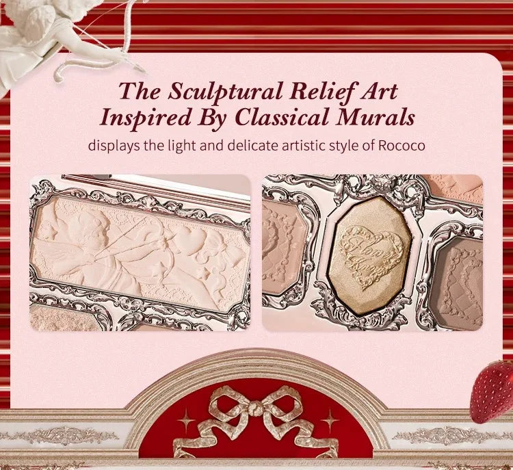 Rococo Style Strawberry Makeup Collection Set - 18