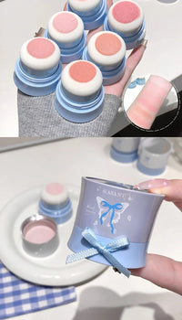 Korean Style Matte Cushion Blush Powder