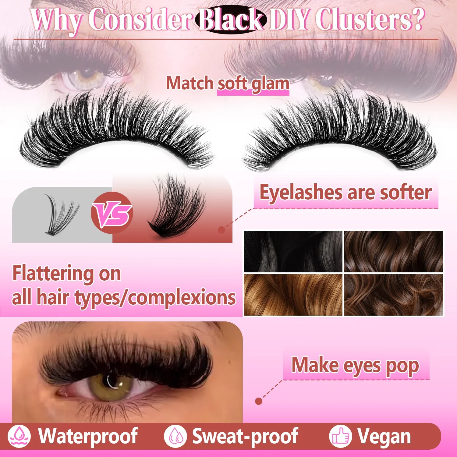 DIY Individual Eyelash Extension Kit for Volume Look - 5