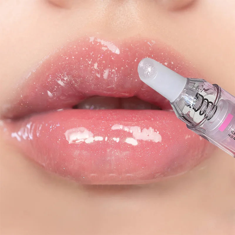 Hydrating Crystal Lip Gloss for Glassy Shine - 3