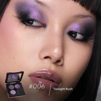 4-Color Shimmer Glitter Eyeshadow Palette
