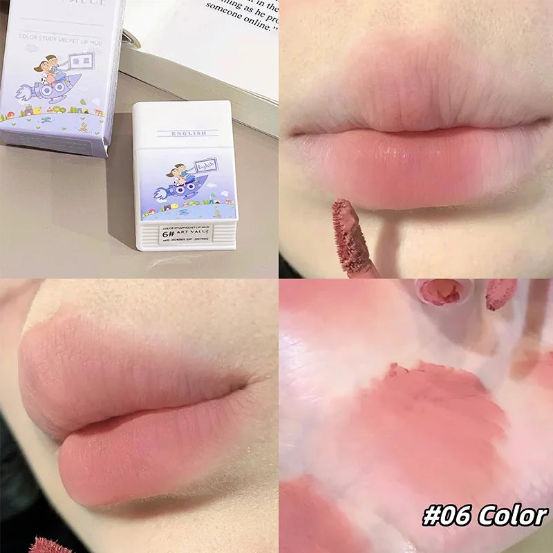Velvet Matte Lip Clay for Soft Long-Lasting Color - 29