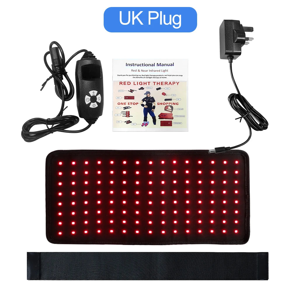 Infrared Red Light Therapy Waist Heating Belt for Muscle Relief - 13