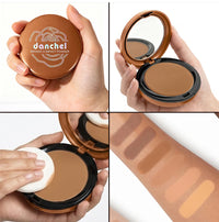 Matte Bronze Pressed Setting Powder for Flawless Contouring