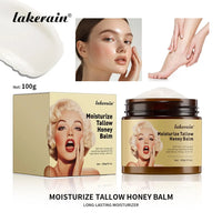 Moisturizing Beef Tallow Honey Balm for Dry Skin