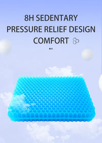 Gel Cooling Honeycomb Seat Cushion for Office and Car