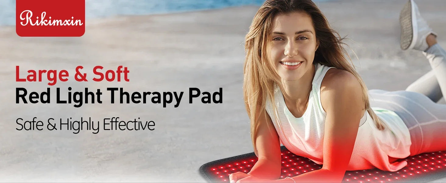 Red Light Therapy Heating Pad for Muscle Pain Relief - 10