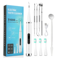 Electric Ultrasonic Teeth Cleaner and Plaque Remover