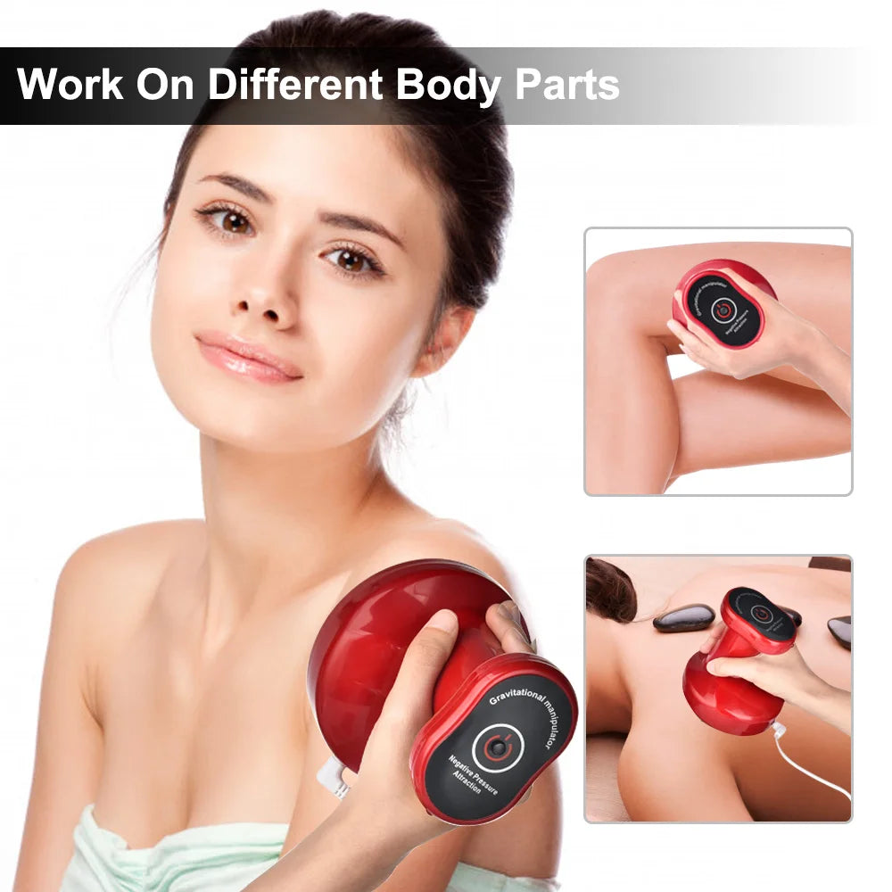Electric Vacuum Cupping and Gua Sha Massage Device - 4