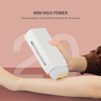 Portable Electric Roll-On Wax Heater for Hair Removal