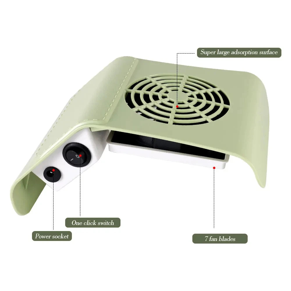 Powerful Nail Dust Collector Vacuum for Manicure - 6