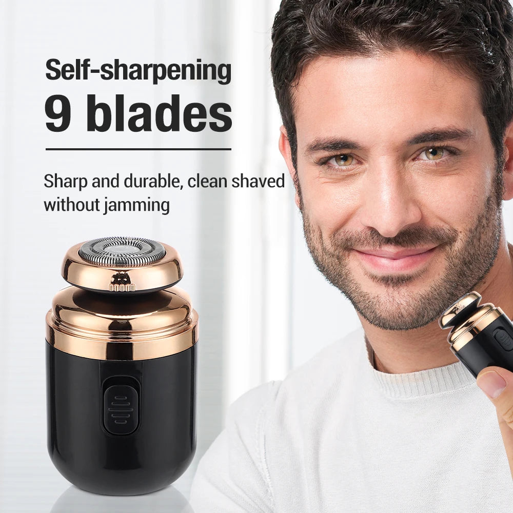Portable Mini Electric Shaver and Nose Hair Trimmer - 2