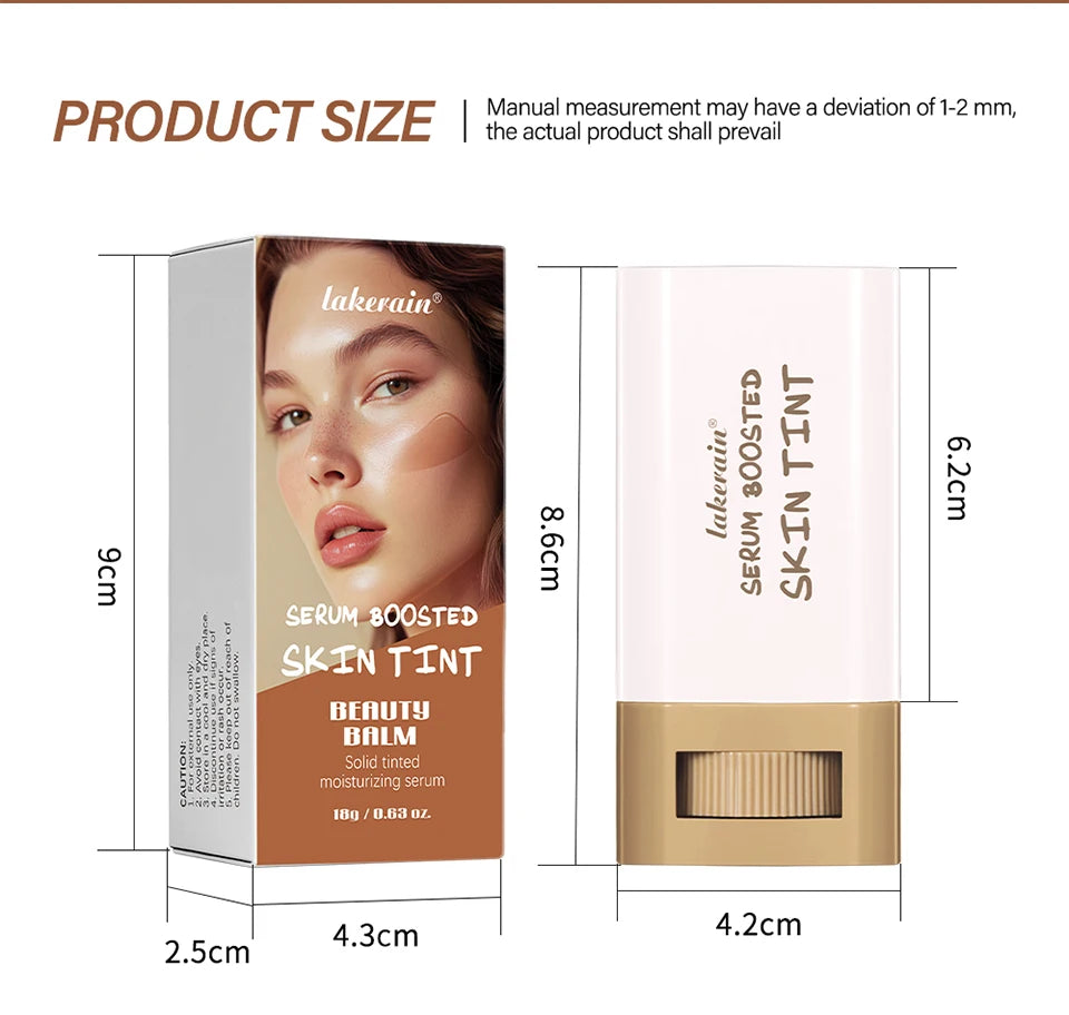 Serum-Infused Foundation Stick for Natural Glow - 16