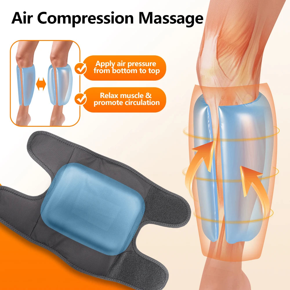Wireless Heated Air Compression Leg Massager - 8
