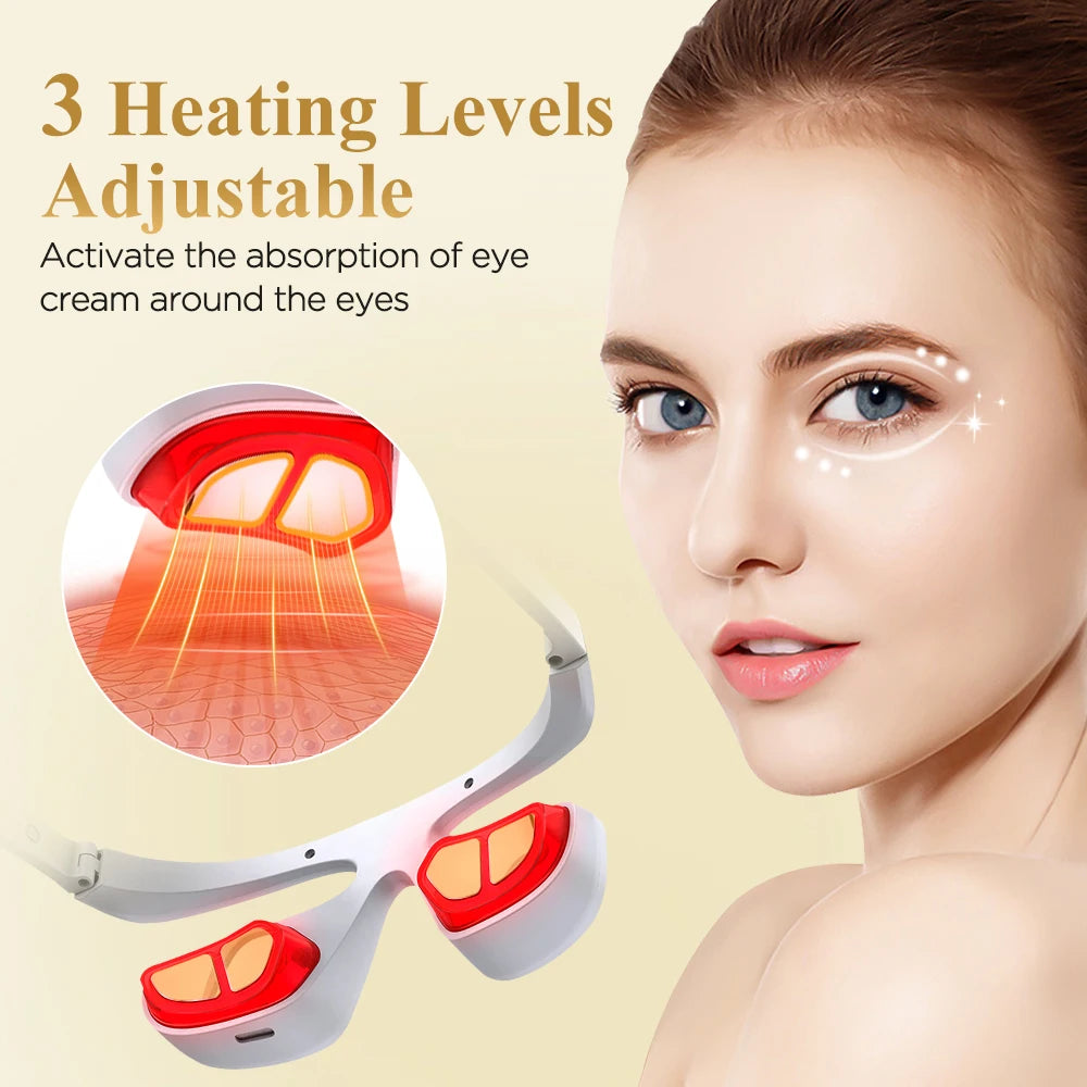 3D Red Light Therapy Eye Massager for Fatigue and Dark Circles - 17