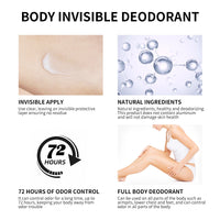 All-Day Invisible Full Body Deodorant Cream
