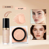Matte Concealer and Setting Powder Makeup Set