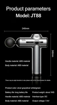 Professional Deep Tissue Percussion Massage Gun