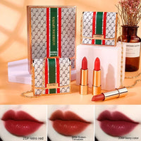 Matte Velvet Lipstick Set in Luxury Gift Case