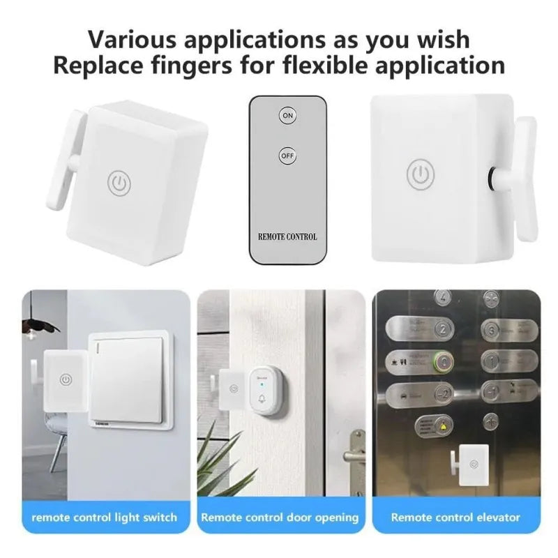 Wireless Smart Button Pusher for Light Switches - 3