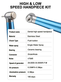 Professional 5-Piece Dental Handpiece Kit