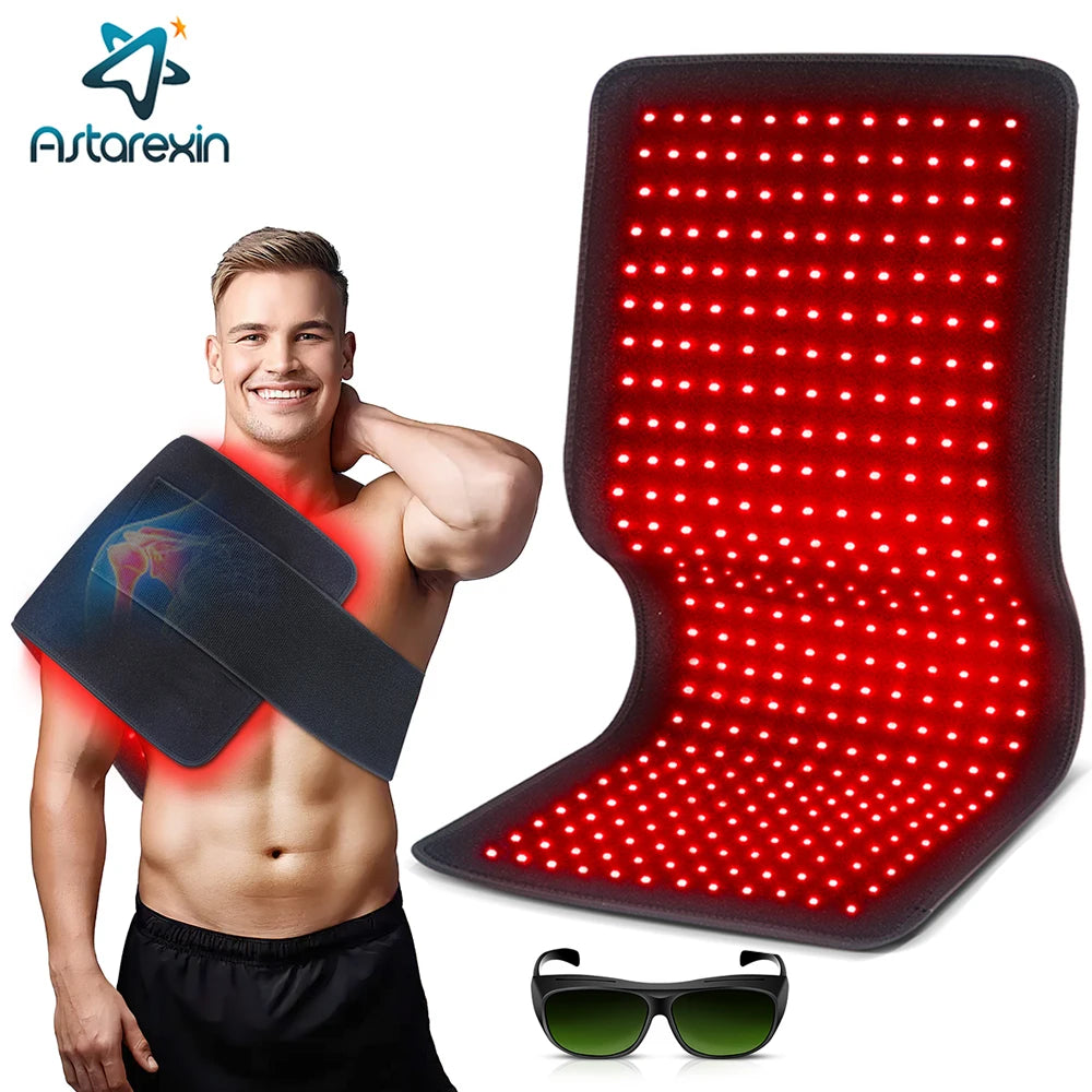 Infrared Red Light Therapy Heating Pad for Full Body Pain Relief