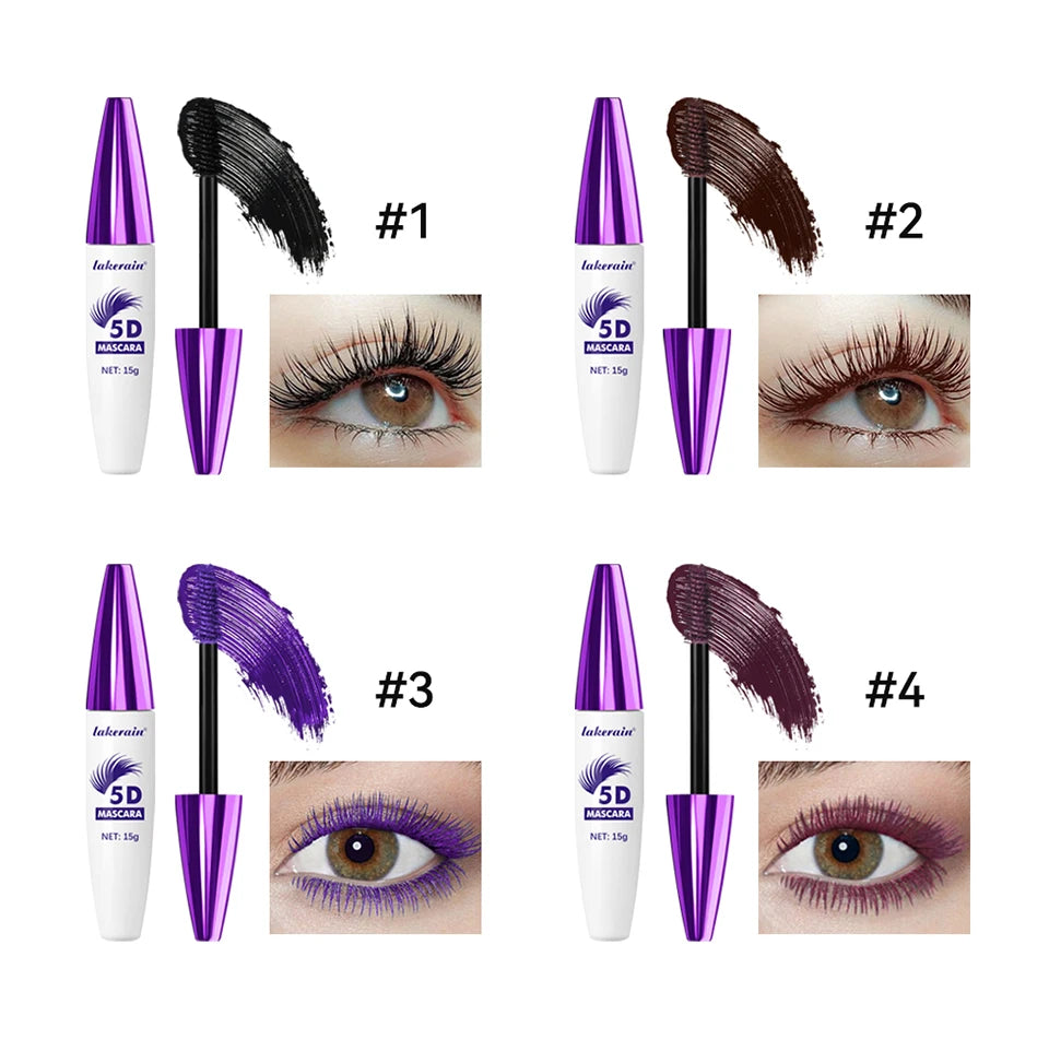 5D Waterproof Lengthening and Volumizing Mascara - 12