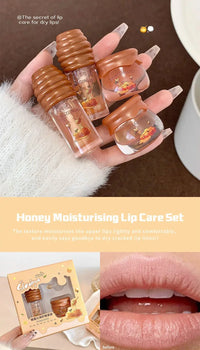 Honey Moisturizing Lip Care Repair Set
