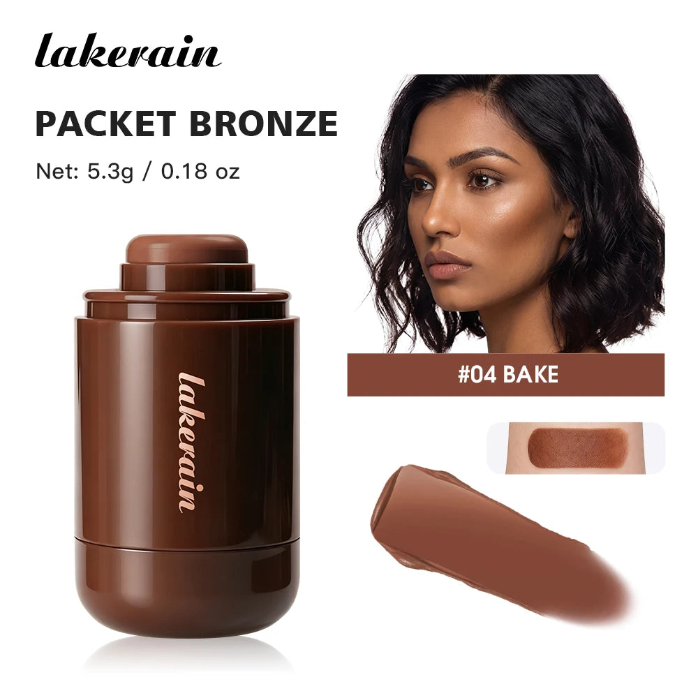 Cream Bronzer Contour Stick for Natural Sun-Kissed Glow - 21