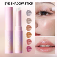 Water-Gloss Shimmer Eyeshadow Stick for Long-Lasting Makeup