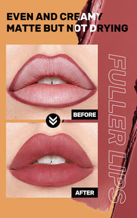 2-in-1 Matte Lip Liner and Precision Blending Brush