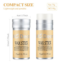 Smoothing Hair Wax Stick for Frizz and Flyaways