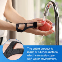 Adjustable Waterproof Silicone Thumb Splint for Pain Relief