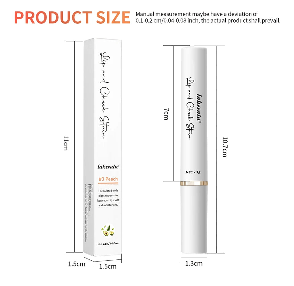 pH-Activated Color-Changing Lip and Cheek Stain - 15