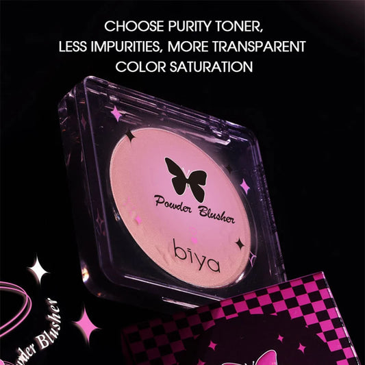 Matte Powder Blusher for a Natural Sweet Glow