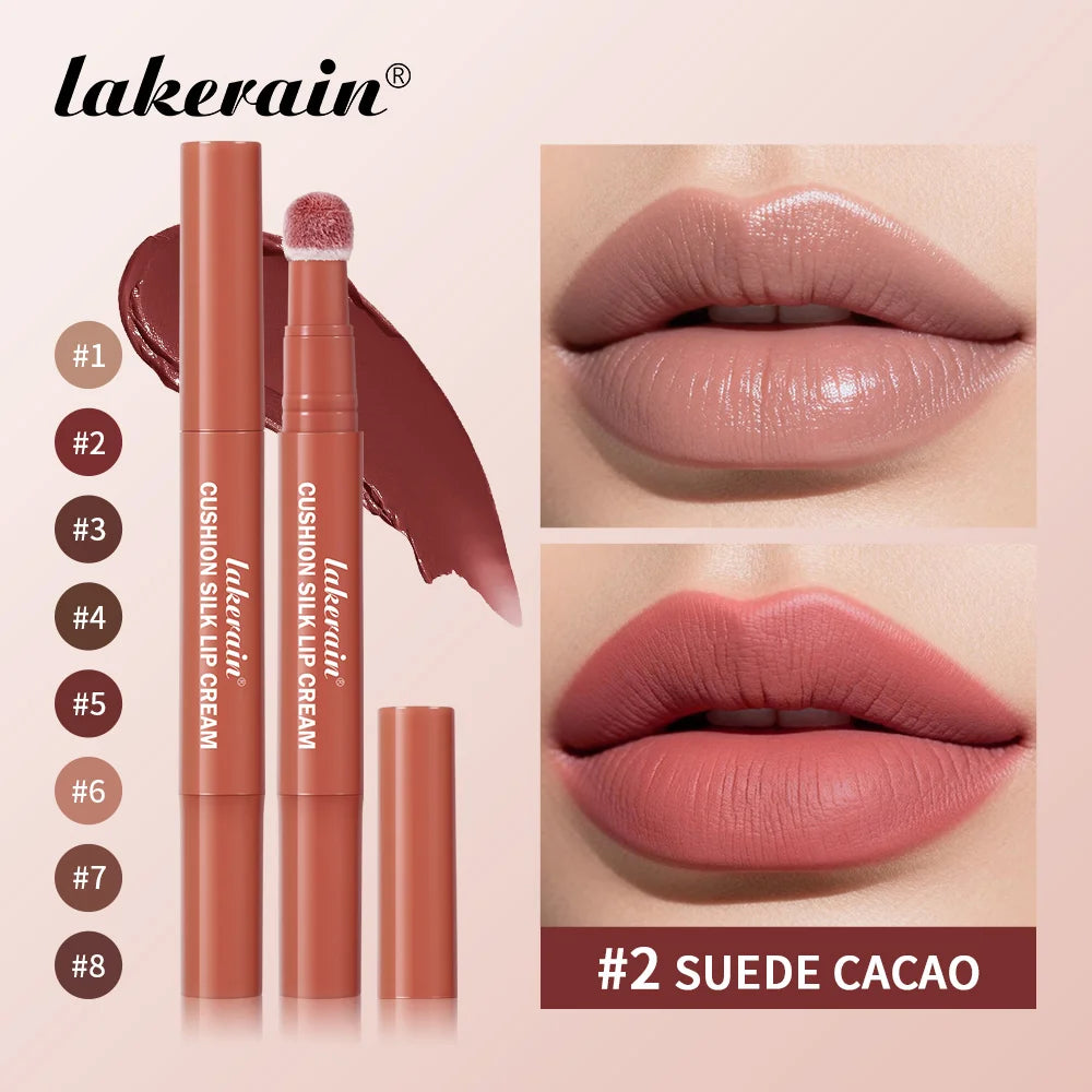 2-in-1 Cushion Lip Cream and Blurring Cheek Blush - 2